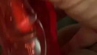 Kelly taking new dildo