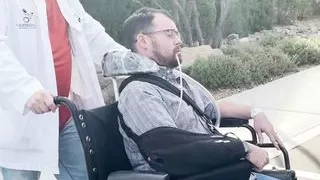 cuckold husband tries to leave wife and ends up in wheel chair
