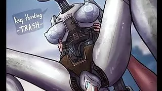 Cal Kestis fucking pilot droid (Star Wars Fallen Order)