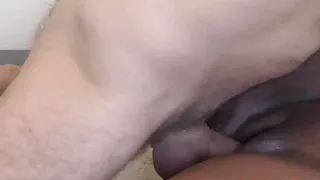 African Shaved Pussy Fucked and Creampied