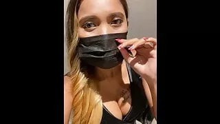 Public toilet masturbation