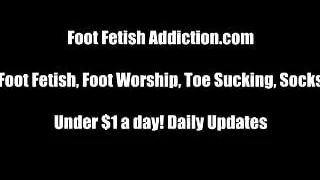 I want you to pamper and worship my feet