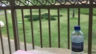 Fucking in the holiday hammock