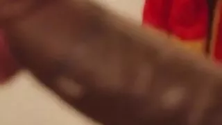 Thick Redbone Fucked...Takes BBC in Bathroom