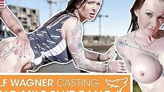 Julia Exclusiv and Andy love public sex! Wolfwagner.com