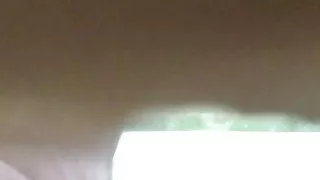 Through the glass door