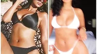 Heißes Maya Jama Sperma Tribut mit Wichs-Bildern