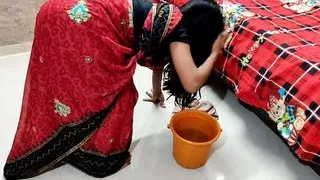 Indian maid has hard sex with boss
