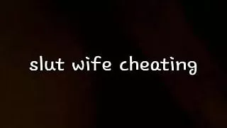 Cheating slut wife plays fingers herself  be sending video