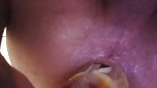 Huge bottle in my hungry asshole