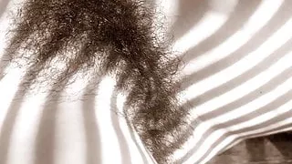 Secretly Aroused in Retro Monochrome 3241