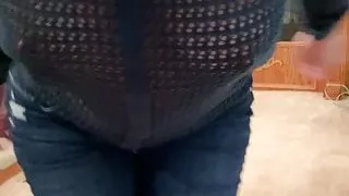 Horny MILF dancing
