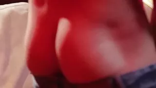 Horny pornstar Hunter Smith rides big throbbing cock hard