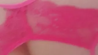 Sissy riding dildo and cumming