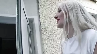 Hot blonde babe Helena Moeller gets anally fucked