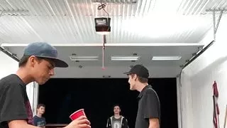 Mexican worker drinks all the juices