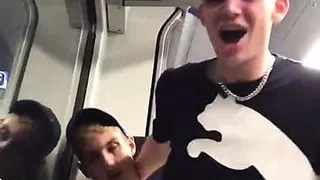 Anal, Grosse Bite, Britannique, En Plein Air, Public, Train