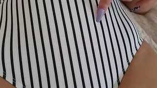 Trying On Cute Bikini