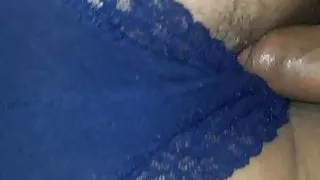 Blue panties