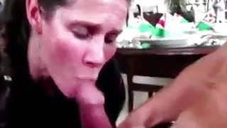 Brunette Loves Sucking Cock And Swallowing Cum