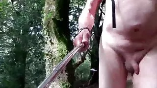 Britischer Sex, Schwuler Sex, Sex im Freien, Öffentlicher Sex, Mager, Kleiner Schwanz