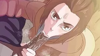 Attack On Titan – Gabi Braun Is Sucking Some Dick