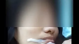 Mandeep Bhabhi Gets Cum On Mouth