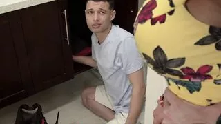 Busty Milf Calls A Plumber, But Ends Up Taking Hard Pipe