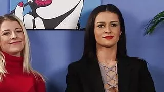 Kinky dommes mocking loser