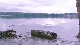 Lakeside sunrise fuck with yummy end ++Toef