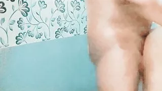 Indian Desi Mature Bhabhi Takes Shower After Hardcore Sex