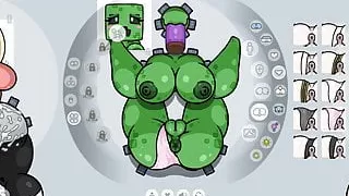 Fapwall Rule 34 Hentai game fucking a creeper
