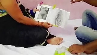 Droigan Teacher ne Bhabhi ko Droigan dekha kr liya sex k maj