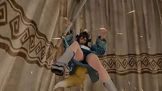 DW9 ryona - Xin Xianying special costume (CH) FPV