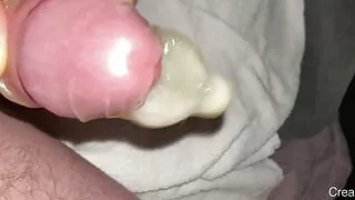 Amateursex, Kondom, Sperma, Schwuler Sex, Deutscher Sex, Handarbeit