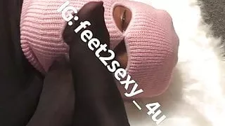 Stinky nylon worship ASMR