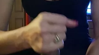 Milt gives a Rainy day HJ to her BBC