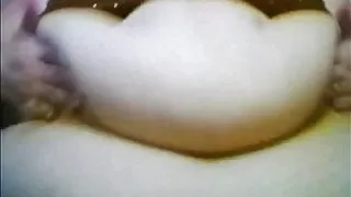 SSBBW  Enormous belly play