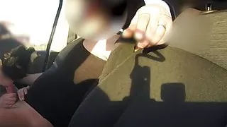 Stranger caught my wife sucking dick in the school parking lot