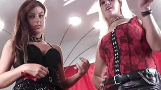 We have a naughty plan for our horny slave