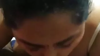 Chiththi  blowjob in my cock