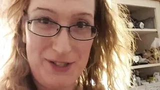 Getting pegged by Lisa whilst I'm locked up in chastity