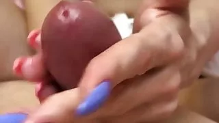 Wife Handjob Challenge