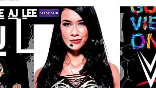 AJ Lee shows her official website!