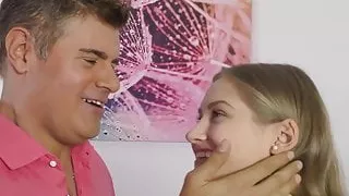 Horny babe Tiffany Tatum doggystyle fucked for warm jizz