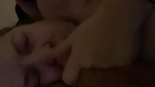 Wife sucking my dick