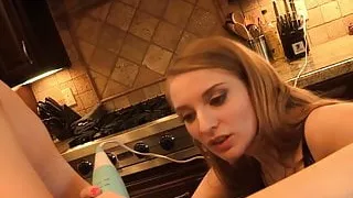 Lesbian Girl Has Sex with Magic Wand