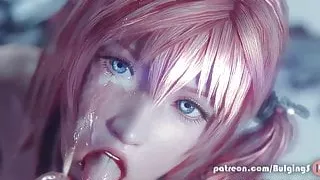 Final Fantasy Serah Farron Facial