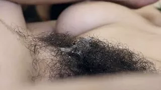 Hairy Old Nina fucking by her boyfriend