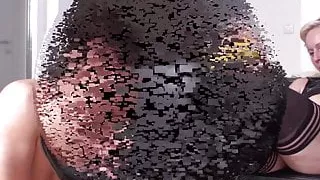 Arab slave has to clean mistress’ boots